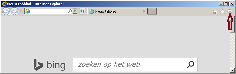 Instellen van Internet Explorer voor Act! for Web v18